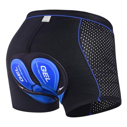 Proberos Men's Cycling Shorts 3D Padded Cycling Pants for Men High Stretchy Sport Pants Breathable Quick Dry Cycling Pants Outdoor Shorts Pants (Size, L, Blue) Proberos Men's Cycling Shorts 3D Padded Cycling Pants for Men High Stretchy Sport Pants Breathable Quick Dry Cycling Pants Outdoor Shorts Pants (Size, L, Blue)
